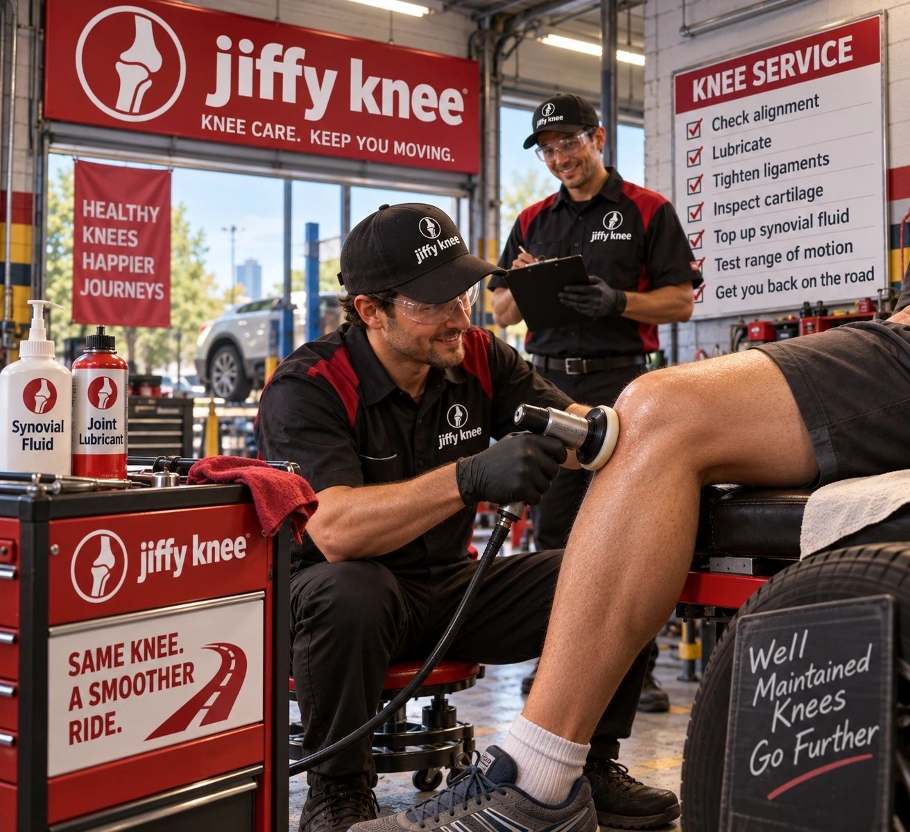 Jiffy Knee Replacement: Claims, Evidence and Questions