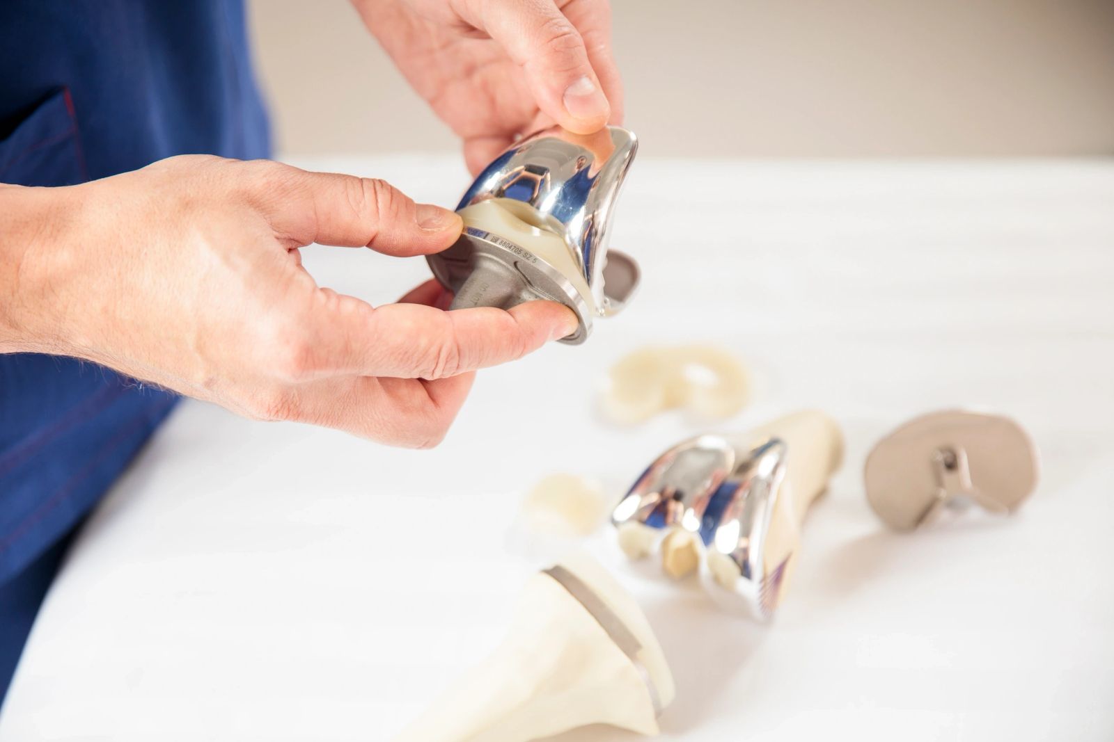 Dr. Alexey Borshch Total knee replacement components